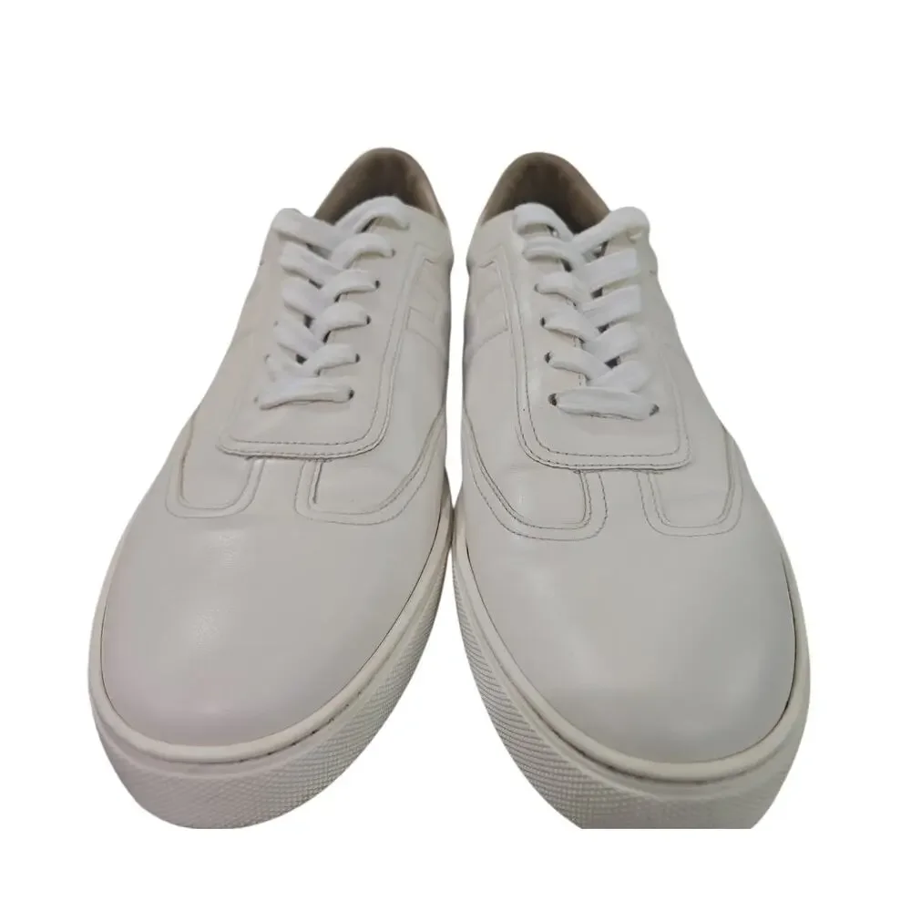 Hermes Men's Quicker Leather Sneakers